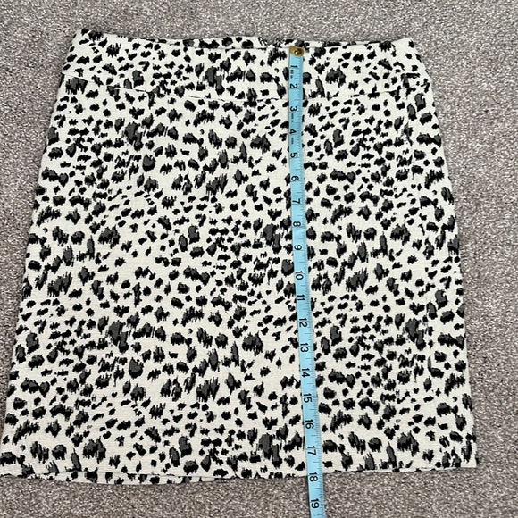 Loft size 4 animal print skirt - Picture 5 of 5